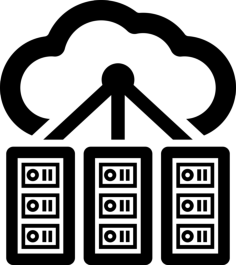 Cloud Computing Servers Craft Design Svg File, Free Vectors File